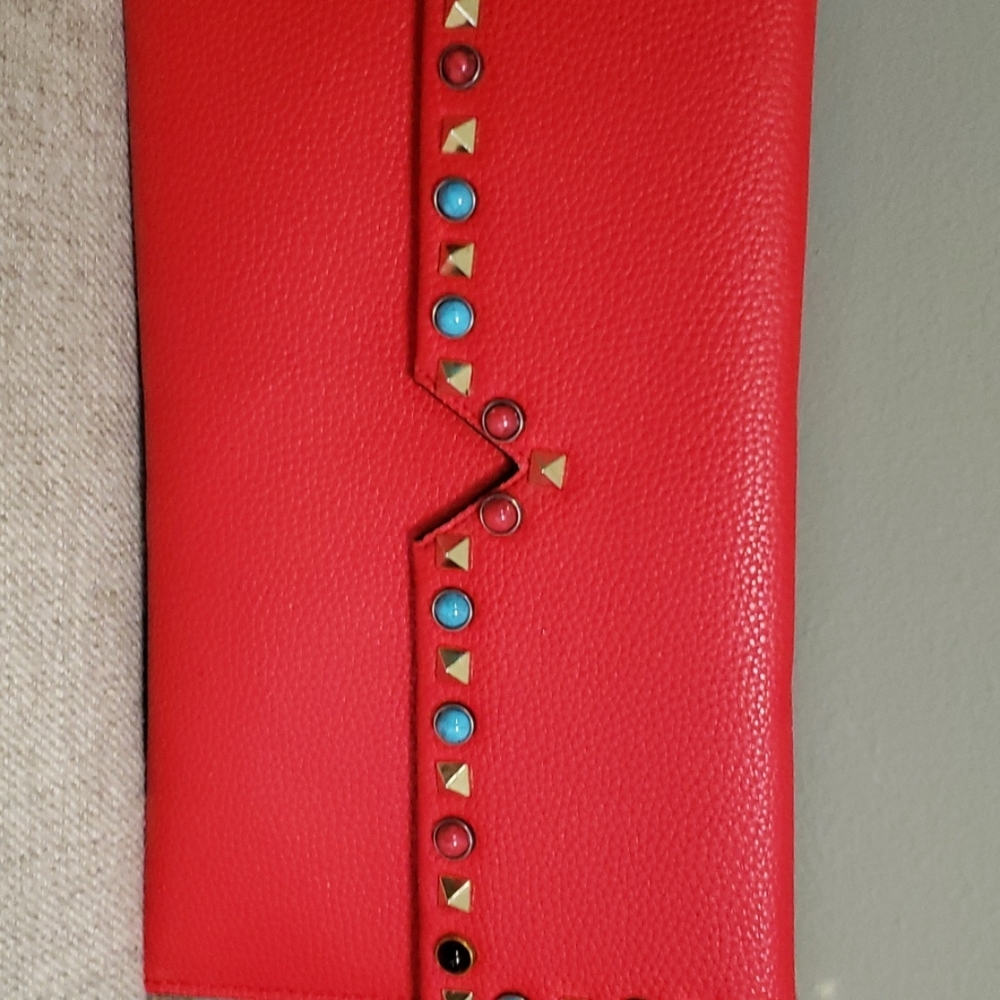 Red handbag - Picture 3 of 3